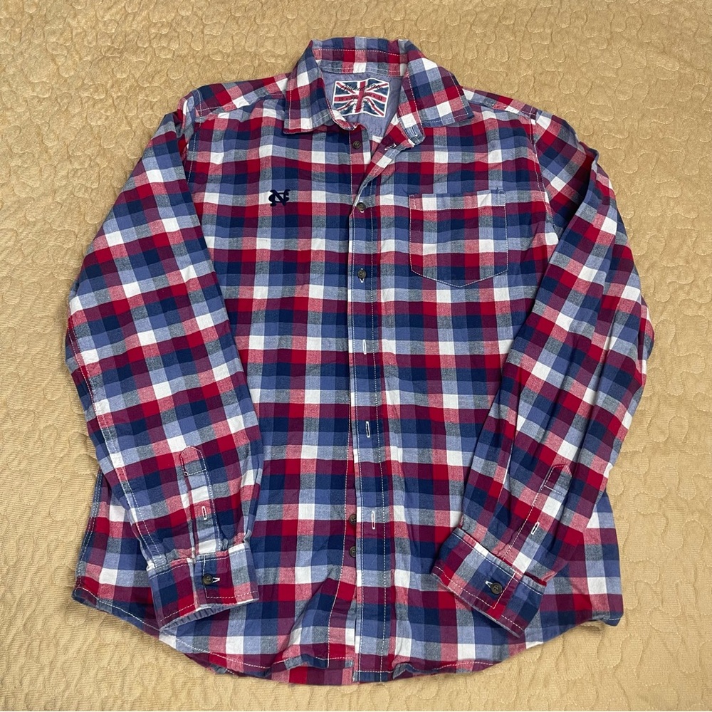 Nakutavake Boys Plaid Button Down Size‎ 16